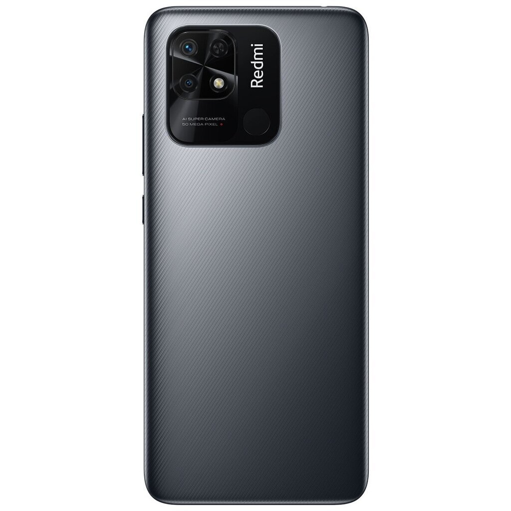 Xiaomi Redmi 10C Dual SIM 4/128GB,MZB0B2ZEU Graphite Gray hinta ja tiedot | Matkapuhelimet | hobbyhall.fi