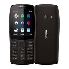 Nokia 110 (2019), 4 MB, kaksi SIM-korttia, musta hinta ja tiedot | Matkapuhelimet | hobbyhall.fi