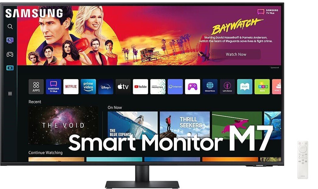 Samsung 43'' 4K UHD Smart näyttö LS43BM700UUXEN hinta ja tiedot | Näytöt | hobbyhall.fi