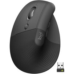 Logitech Lift Vertical langaton hiiri , vasenkätinen - 910-006474 hinta ja tiedot | Hiiret | hobbyhall.fi