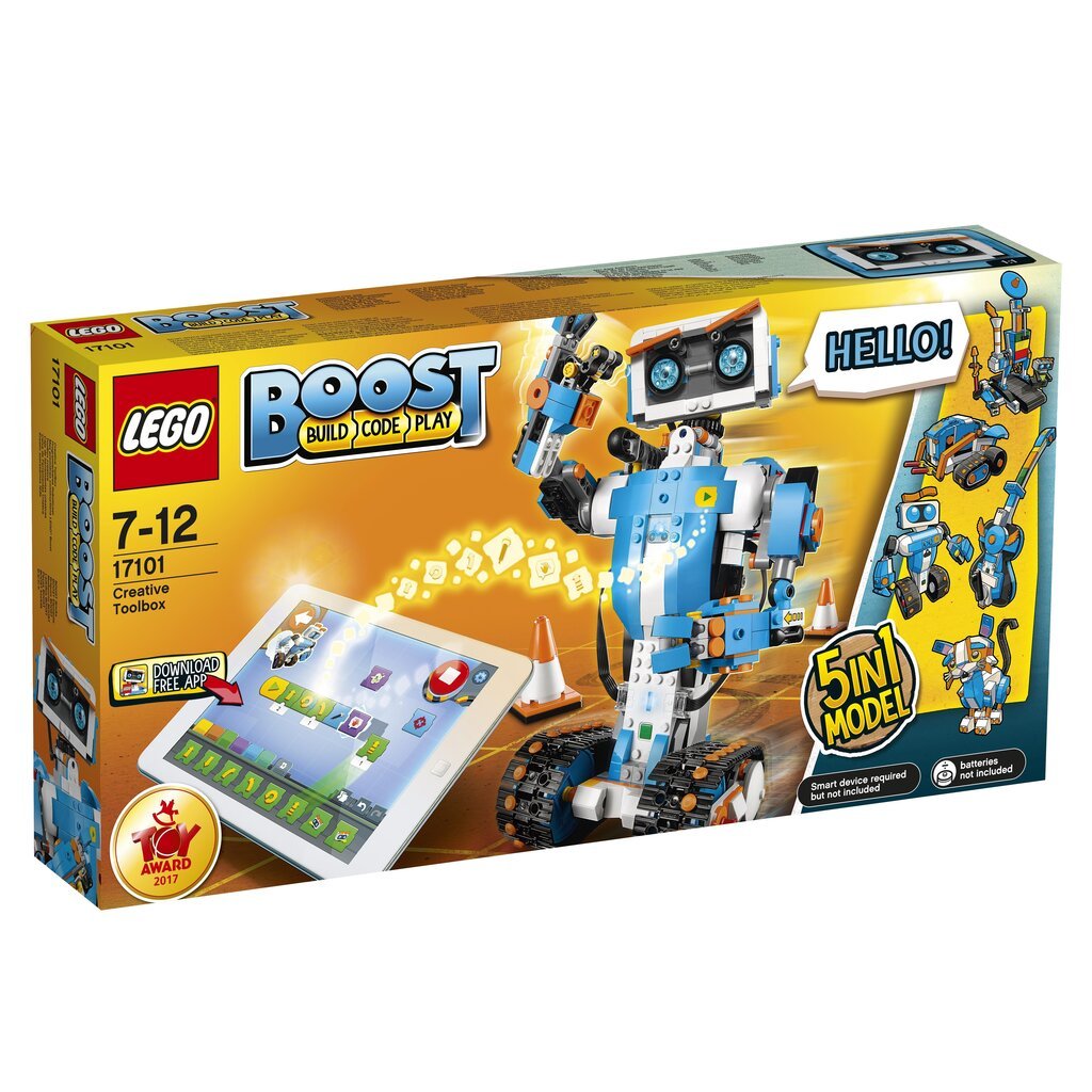 17101 LEGO® Boost Luova työkalulaatikko hinta ja tiedot | LEGOT ja rakennuslelut | hobbyhall.fi