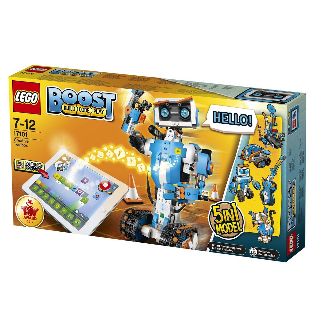 17101 LEGO® Boost Luova työkalulaatikko hinta ja tiedot | LEGOT ja rakennuslelut | hobbyhall.fi