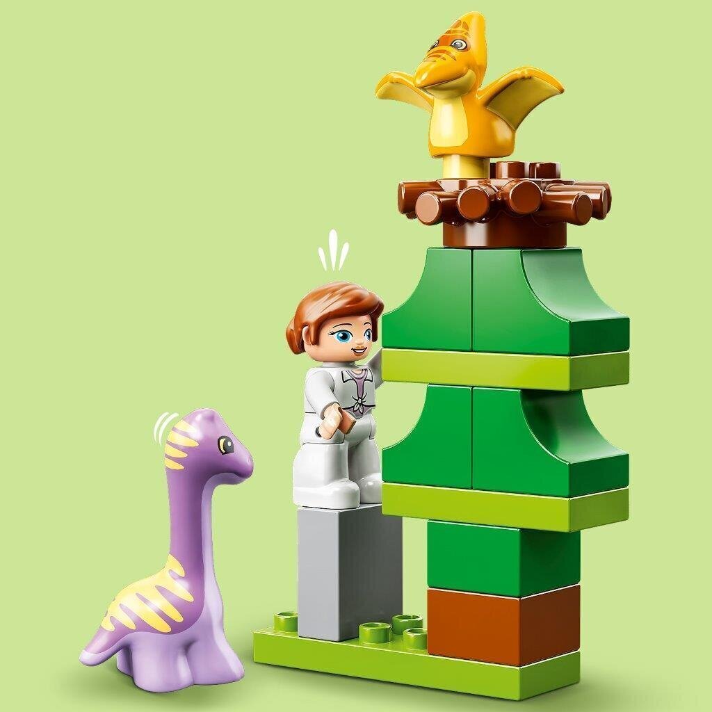 10938 LEGO® DUPLO® Jurassic World™ Dinosaurusten päiväkoti hinta ja tiedot | LEGOT ja rakennuslelut | hobbyhall.fi