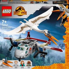 76947 LEGO® Jurassic World Quecalcoat -lentokoneen väijytys hinta ja tiedot | LEGOT ja rakennuslelut | hobbyhall.fi