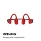 Shokz Open Run S803RD, punainen hinta ja tiedot | Kuulokkeet | hobbyhall.fi