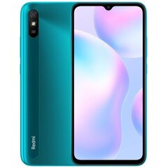 Xiaomi Redmi 9A Dual SIM 2/32GB,MZB0A39EU Aurora Green hinta ja tiedot | Matkapuhelimet | hobbyhall.fi