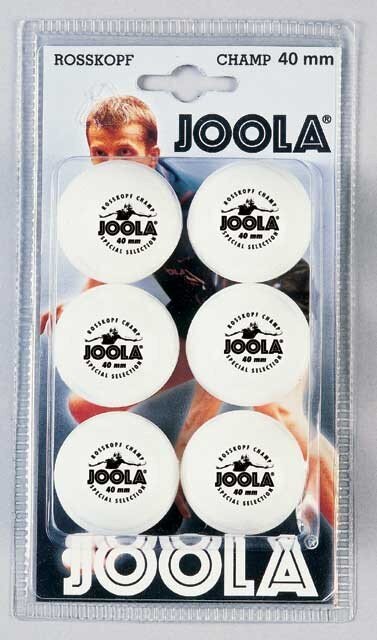 Pöytätennispallot Joola Rossi Champ, 6kpl hinta ja tiedot | Pingismailat | hobbyhall.fi