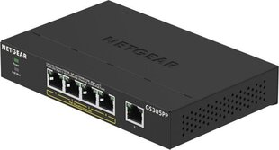 Netgear GS305PP-100PES hinta ja tiedot | Netgear Tietokoneet ja pelaaminen | hobbyhall.fi