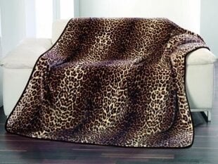 Tekstiiliyhtiön peitto / peitto Cashmere Leopard, ruskea, 150 x 200 cm hinta ja tiedot | Gözze Kodintekstiilit | hobbyhall.fi