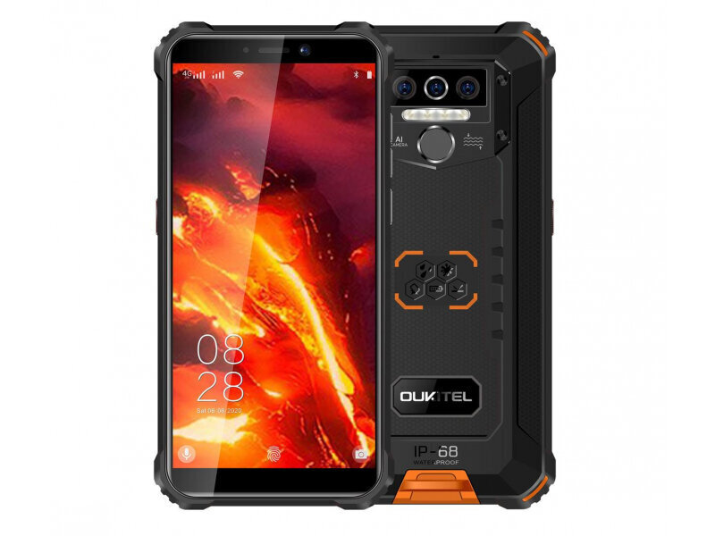 Oukitel WP5 Pro Dual SIM 4/64GB Orange hinta ja tiedot | Matkapuhelimet | hobbyhall.fi