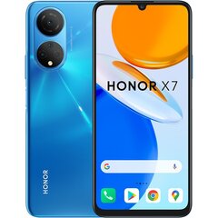 Honor X7 4G Dual-Sim älypuhelin 4/128GB Ocean Blue 5109ADTY hinta ja tiedot | Honor Puhelimet, älylaitteet ja kamerat | hobbyhall.fi