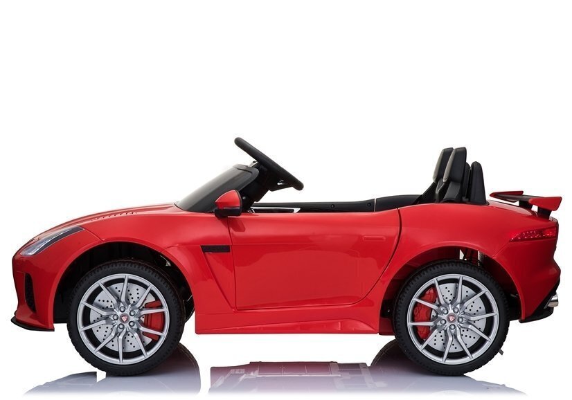 Sähköauto Jaguar F-Type, punainen hinta ja tiedot | Lasten sähköautot | hobbyhall.fi