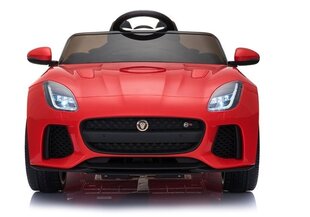 Sähköauto Jaguar F-Type, punainen hinta ja tiedot | Lasten sähköautot | hobbyhall.fi