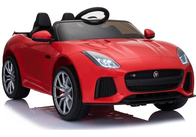 Sähköauto Jaguar F-Type, punainen hinta ja tiedot | Lasten sähköautot | hobbyhall.fi