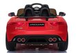 Sähköauto Jaguar F-Type, punainen hinta ja tiedot | Lasten sähköautot | hobbyhall.fi