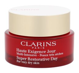 Päivittäinen kasvovoide kuivalle iholle Clarins Super Restorative 50 ml. hinta ja tiedot | Kasvovoiteet | hobbyhall.fi