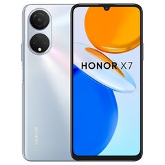 Honor X7 4G Dual-Sim älypuhelin 4/128GB Titanium Silver 5109ADUB hinta ja tiedot | Honor Matkapuhelimet ja tarvikkeet | hobbyhall.fi