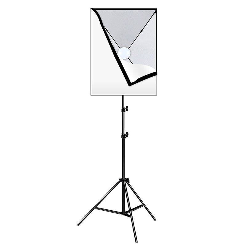 Puluz Studio valolaatikko 50x70cm, jalusta, LED-lamppu 1 kpl PU5070EU hinta ja tiedot | Valokuvaustarvikkeet | hobbyhall.fi