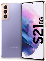 Samsung Galaxy S21 5G 8/128GB Violet : SM-G991BZVD hinta ja tiedot | Matkapuhelimet | hobbyhall.fi