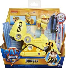 Buldooser Rubble Ryhmä Hau The Movie - Rubble Deluxe Vehicle hinta ja tiedot | Poikien lelut | hobbyhall.fi