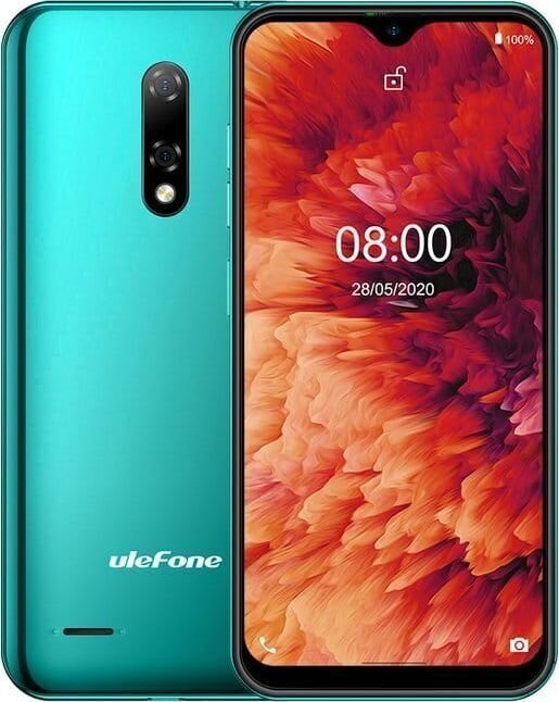 UleFone Note 8P, 16 GB, Dual SIM, Turquoise hinta ja tiedot | Matkapuhelimet | hobbyhall.fi