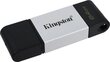 Kingston DT80/64GB hinta ja tiedot | Muistitikut | hobbyhall.fi