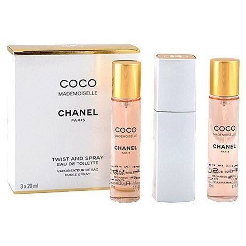 Hajuvesi Chanel Coco Mademoiselle EDT naisille 3 x 20 ml hinta ja tiedot | Naisten hajuvedet | hobbyhall.fi