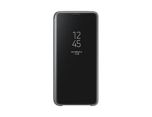 Samsung Galaxy S9 Kirkas Näkymä Seisova Kansi Musta, hinta ja tiedot | Puhelimen kuoret ja kotelot | hobbyhall.fi