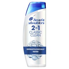 --Shampoo Head & Shoulders Classic Clean 2in1 225ml hinta ja tiedot | Shampoot | hobbyhall.fi