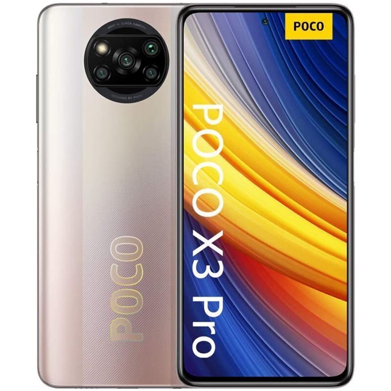 Poco X3 Pro 128GB Metal Bronze hinta ja tiedot | Matkapuhelimet | hobbyhall.fi