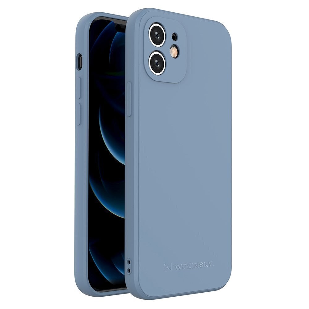 Wozinsky Color iPhone XS Maxille, sininen suojakotelo, silikoninen hinta ja tiedot | Puhelimen kuoret ja kotelot | hobbyhall.fi