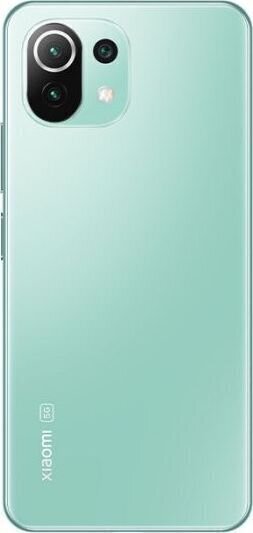 Xiaomi Mi 11 Lite 5G, 8/128 GB, Dual SIM, Mint Green hinta ja tiedot | Matkapuhelimet | hobbyhall.fi