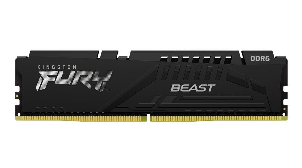 DDR5 Fury Beast Black 8GB(1 8GB)/4800 CL38 hinta ja tiedot | Muisti (RAM) | hobbyhall.fi