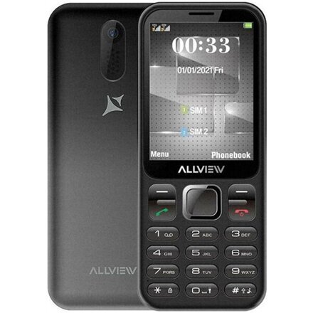 Allview M20 Luna, Dual SIM, Black (LT, LV, EE) hinta ja tiedot | Matkapuhelimet | hobbyhall.fi