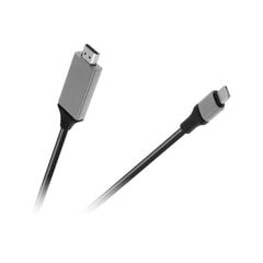 Kaapeli, HDMI x USB-C, 2 m hinta ja tiedot | Kaapelit ja adapterit | hobbyhall.fi