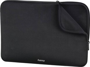 Hama Neoprene 13,3'' kannettavan laukku , musta hinta ja tiedot | Hama Kannettavat tietokoneet ja lisätarvikkeet | hobbyhall.fi