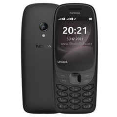 Nokia 6310 Dual SIM matkapuhelin, musta hinta ja tiedot | Nokia Puhelimet, älylaitteet ja kamerat | hobbyhall.fi