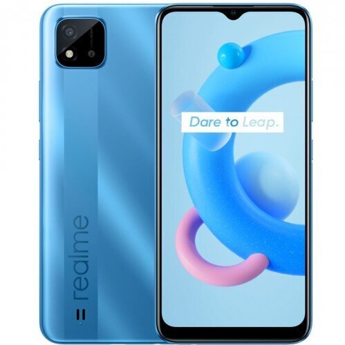 Realme C11 (2021) , 32 GB, Dual SIM, Blue hinta ja tiedot | Matkapuhelimet | hobbyhall.fi