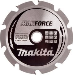 Makita B-08159 T.C.T sahanterä 165X2X20mm 20° T10 hinta ja tiedot | Puutarhatyökalujen tarvikkeet | hobbyhall.fi