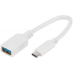 Vivanco USB-C -sovitin - USB 3.0 10cm (45284) hinta ja tiedot | Adapterit | hobbyhall.fi