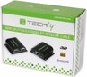 Techly Cat.6/ 6A / 7 - 60M IR:llä -HDMI-laajennus hinta ja tiedot | Adapterit | hobbyhall.fi