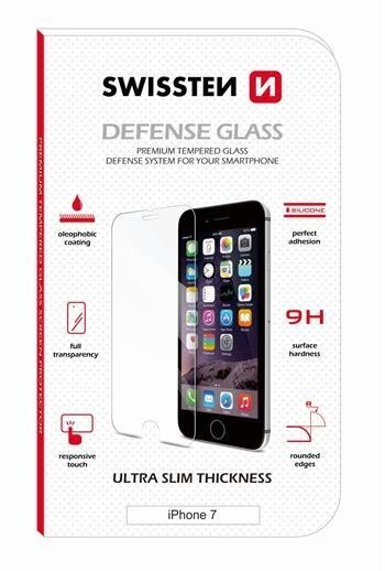 Swissten Tempered Glass mallille Apple iPhone 7 hinta ja tiedot | Näytönsuojakalvot ja -lasit | hobbyhall.fi