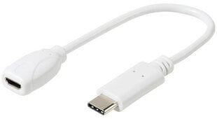 C-tyypin USB-sovitin Vivanco - microUSB (37558) hinta ja tiedot | Vivanco Televisiot ja lisätarvikkeet | hobbyhall.fi