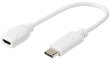C-tyypin USB-sovitin Vivanco - microUSB (37558) hinta ja tiedot | Kaapelit ja adapterit | hobbyhall.fi
