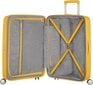 American Tourister keskikokoinen matkalaukku Soundbox Spinner Expandable 67cm, keltainen hinta ja tiedot | Matkalaukut ja -kassit | hobbyhall.fi