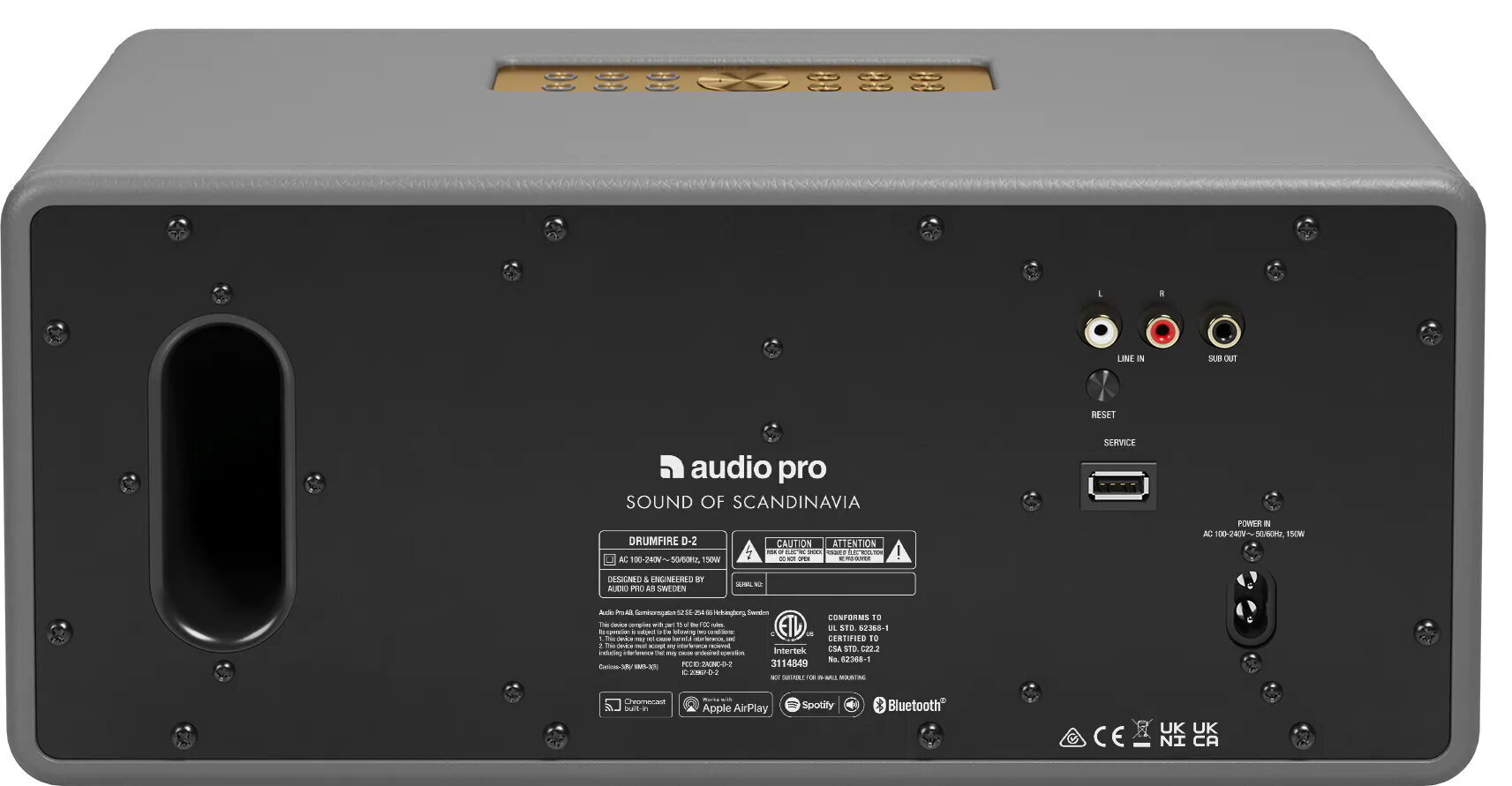 Audio Pro D-2, harmaa hinta ja tiedot | Kaiuttimet | hobbyhall.fi