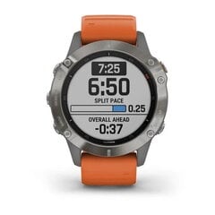 Garmin fēnix® 6 Pro and Sapphire Titaani GPS-monilajikello 010-02158-14 hinta ja tiedot | Älykellot | hobbyhall.fi