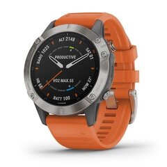 Garmin fēnix® 6 Pro and Sapphire Titaani GPS-monilajikello 010-02158-14 hinta ja tiedot | Älykellot | hobbyhall.fi