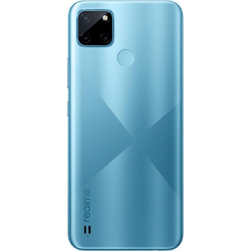 Realme C21Y, 64GB, Dual SIM, Blue hinta ja tiedot | Matkapuhelimet | hobbyhall.fi