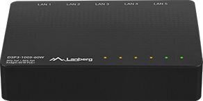 Lanberg DSP3-1005-60W hinta ja tiedot | Verkkokytkimet | hobbyhall.fi